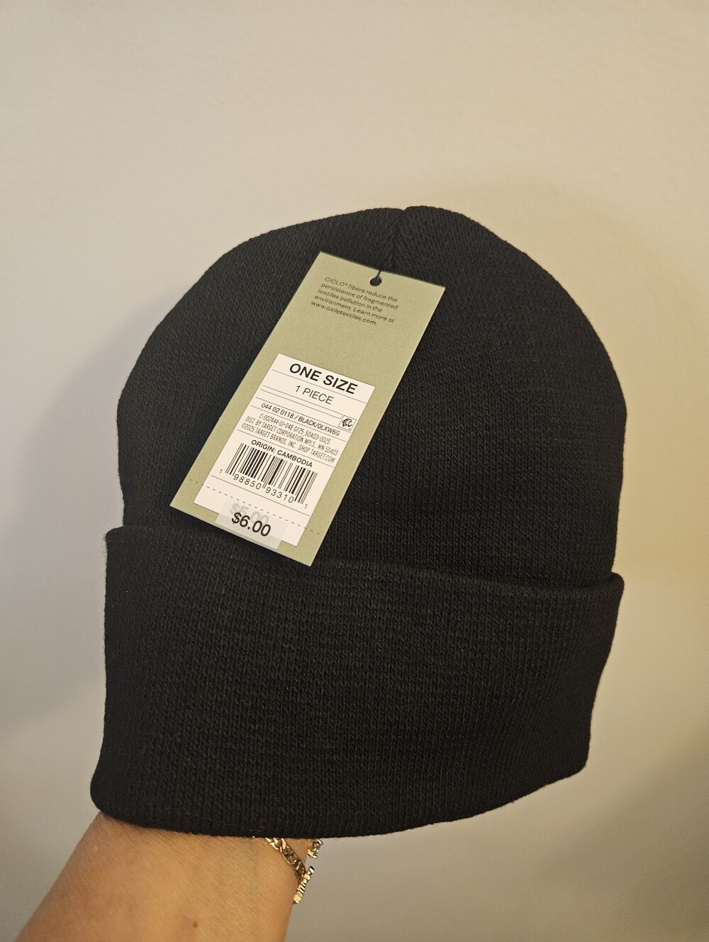 Goodfellow & Co Black Knit Cuffed Beanie #beanie #winter
